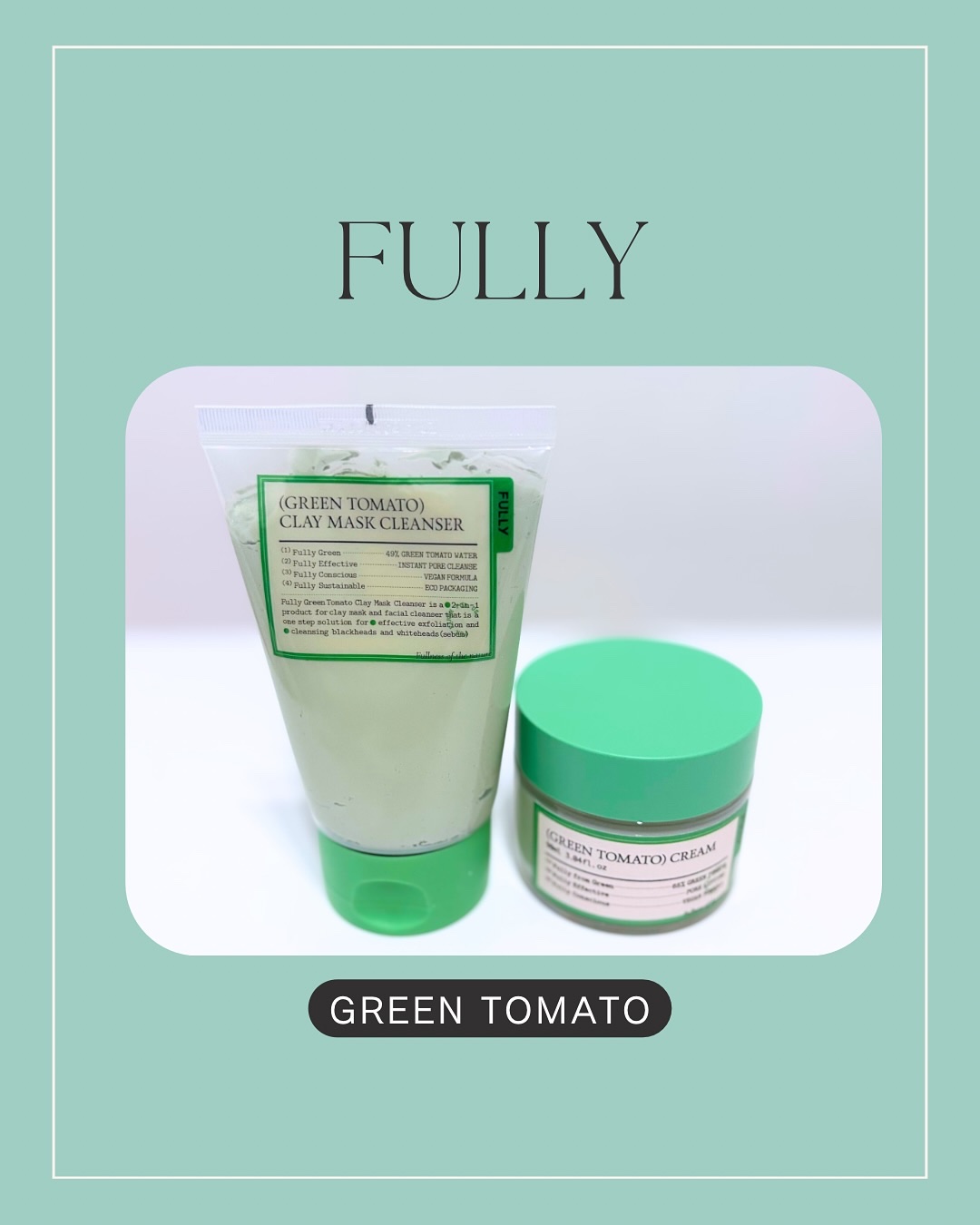 グリーントマトクレイマスククレンザー/FULLY/洗い流すパック・マスクを使ったクチコミ（1枚目）