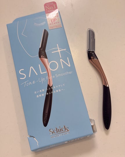 サロンプラス トーンアップ フェイススムーサー ホルダー(刃付き)/サロンプラス/シェーバーを使ったクチコミ(1枚目)