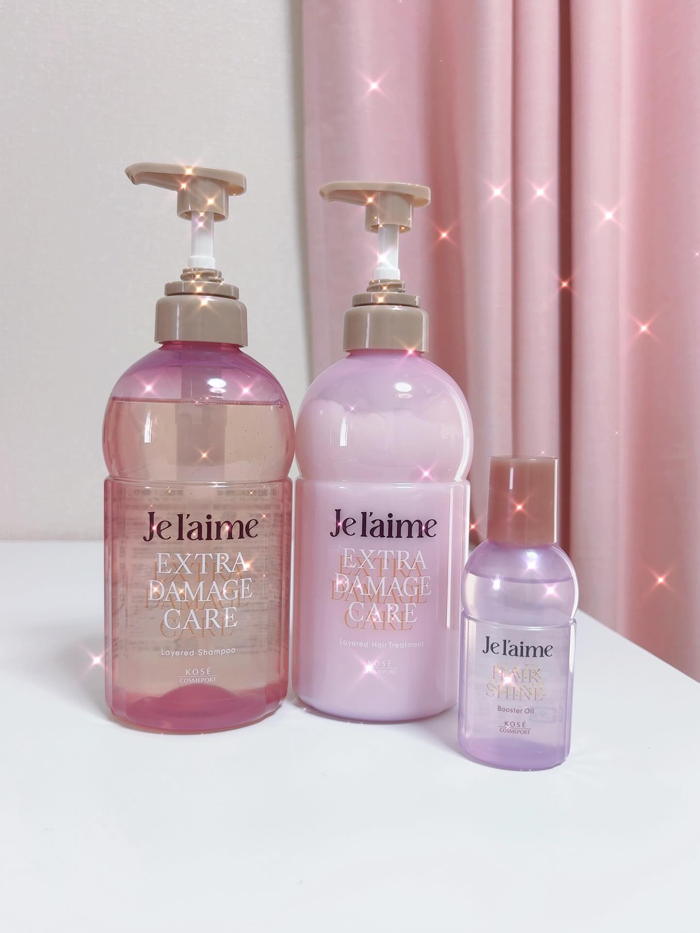 ジュレーム レイヤード シャンプー/ヘアトリートメント （エクストラダメージケア）/Je l'aime/市販シャンプーを使ったクチコミ（2枚目）