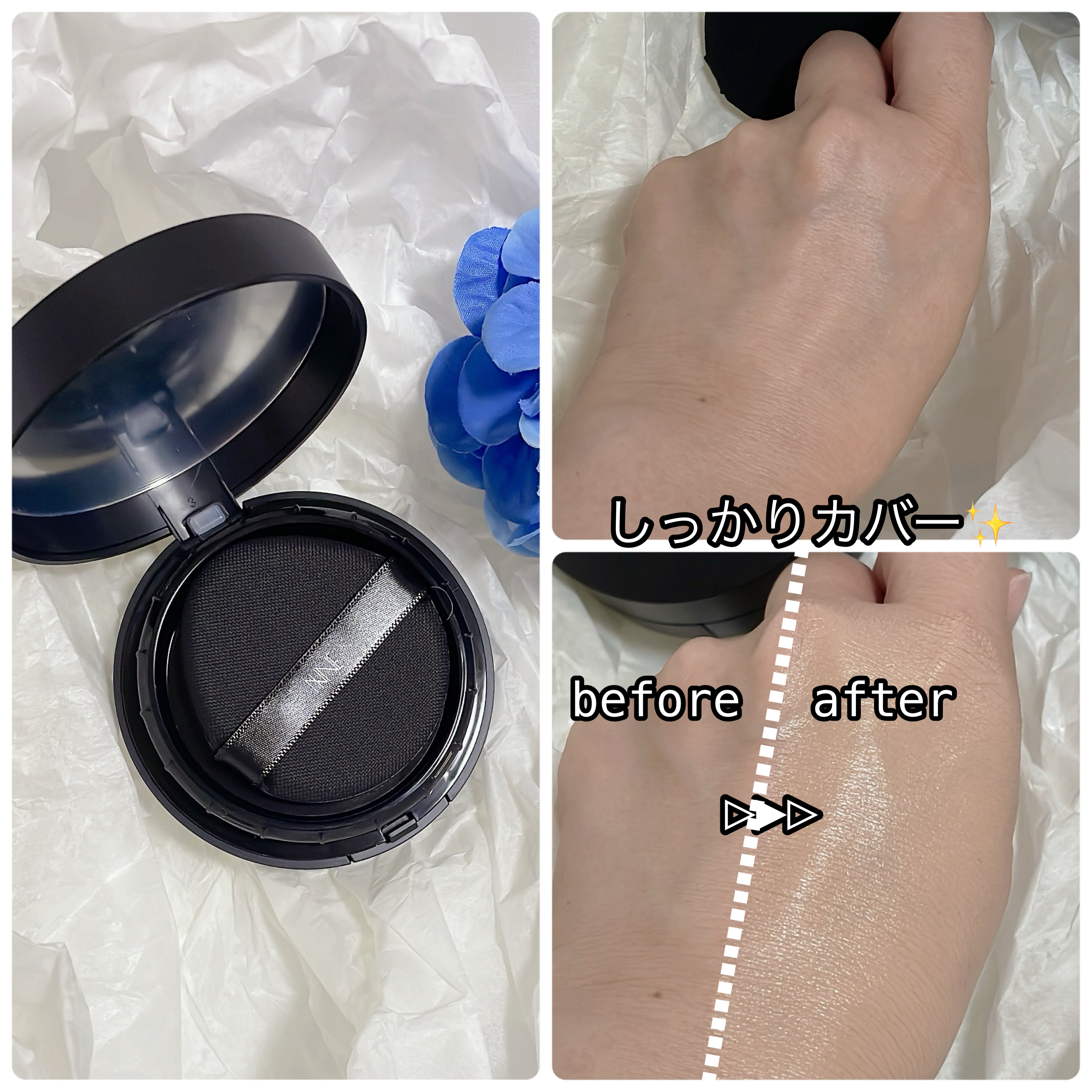 NNEグラインディングファンデーション/NNE/その他ファンデーションを使ったクチコミ（3枚目）