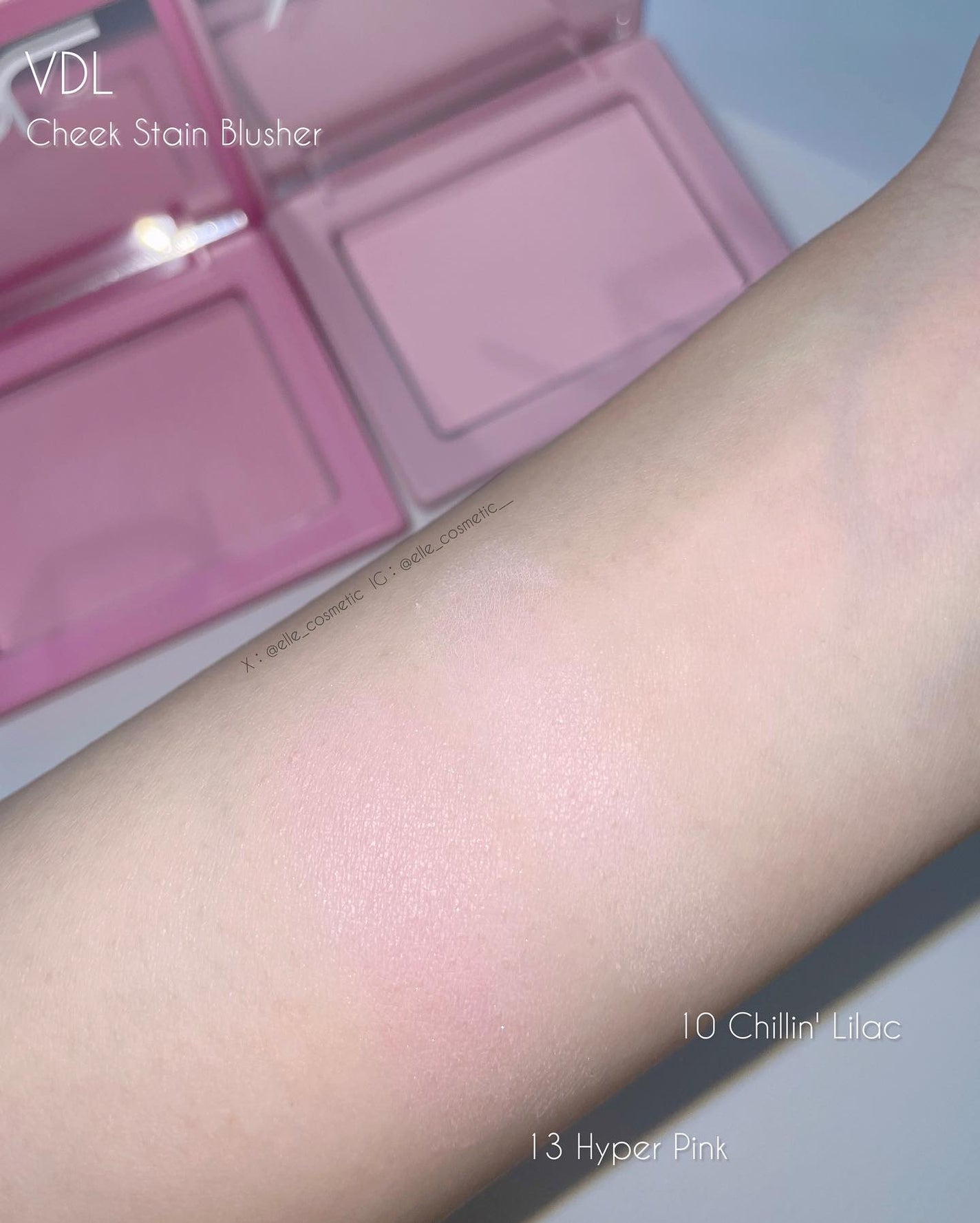 チークステイン ブラッシャー/VDL/パウダーチークを使ったクチコミ(2枚目)