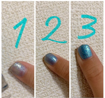 ネイルホリック/ネイルホリック/マニキュアを使ったクチコミ(2枚目)