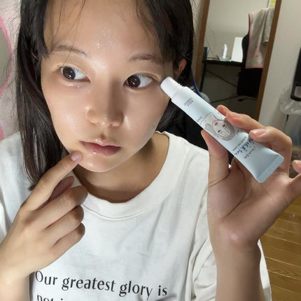 ごめんね素肌 無垢美ちゃんアイセラム/クリアターン/アイケア・アイクリームを使ったクチコミ(9枚目)