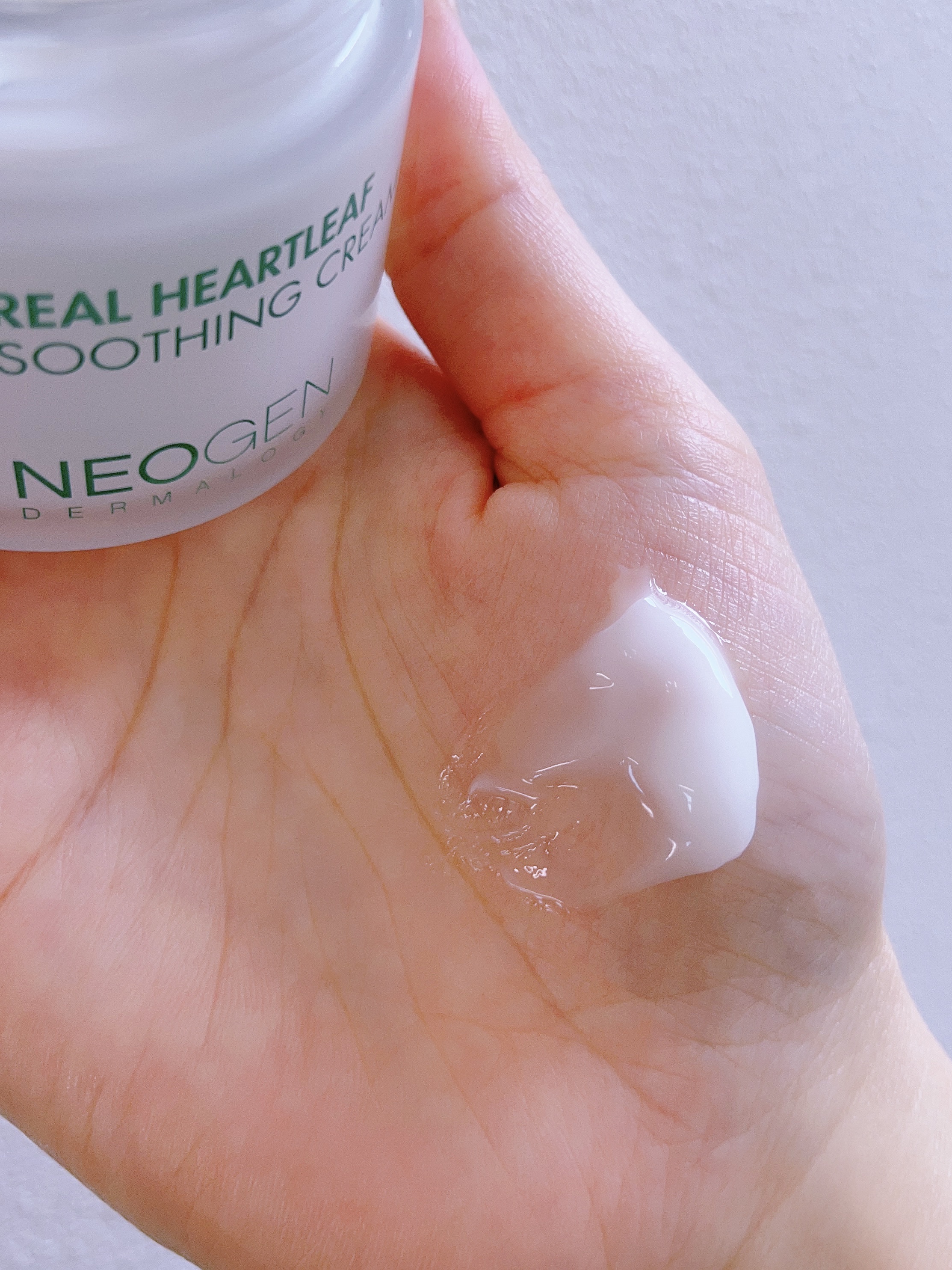 リアルドクダミスージングクリーム/NEOGEN/フェイスクリームを使ったクチコミ（3枚目）