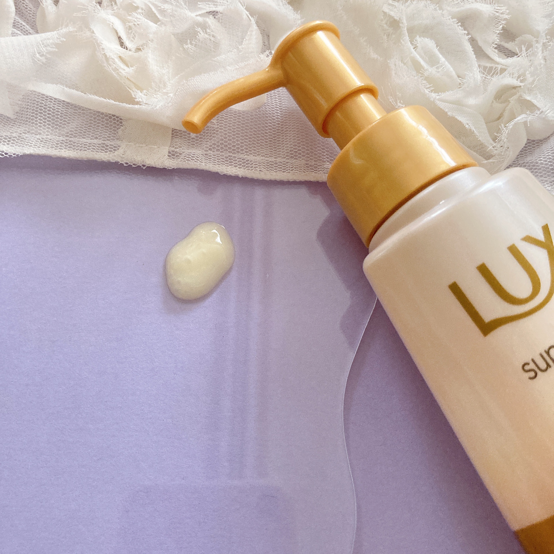 ラックス　スーパーリッチシャイン  ダメージリペア　補修ヘアミルク/LUX/ヘアミルクを使ったクチコミ（3枚目）