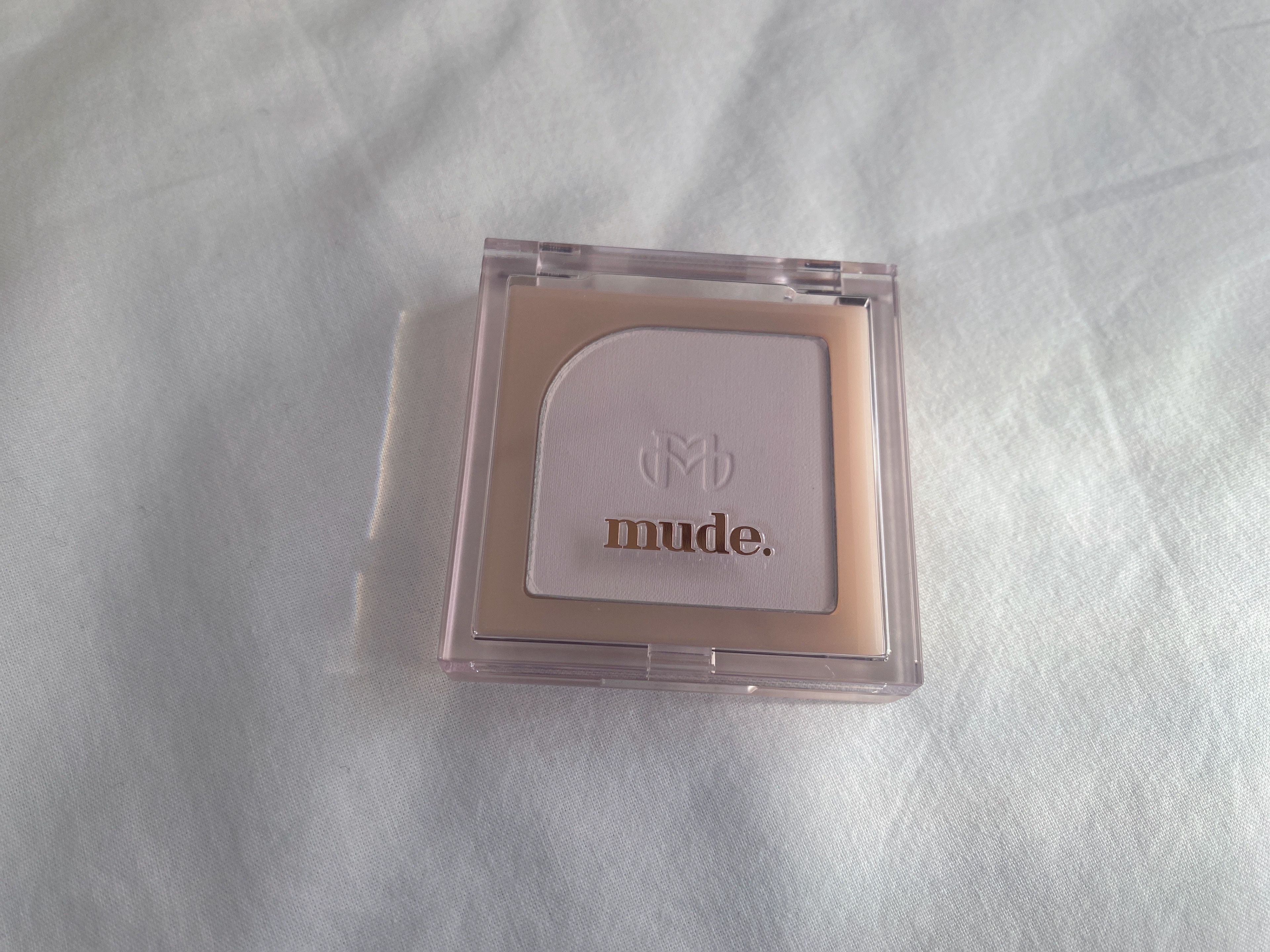 フラッターブラッシャー 00 シースルーベール/mude/パウダーチークを使ったクチコミ（1枚目）