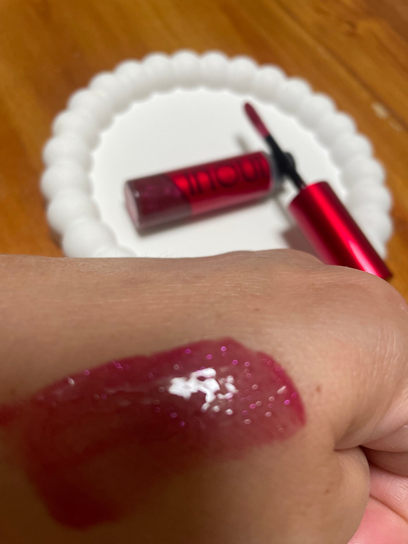 もふ on LIPS 「inouiから商品提供を頂きました。光と色が織りなすニュアンス..」(4枚目)