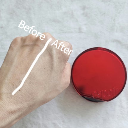 ビーベルベット カバークッション/espoir/クッションファンデーションを使ったクチコミ(4枚目)