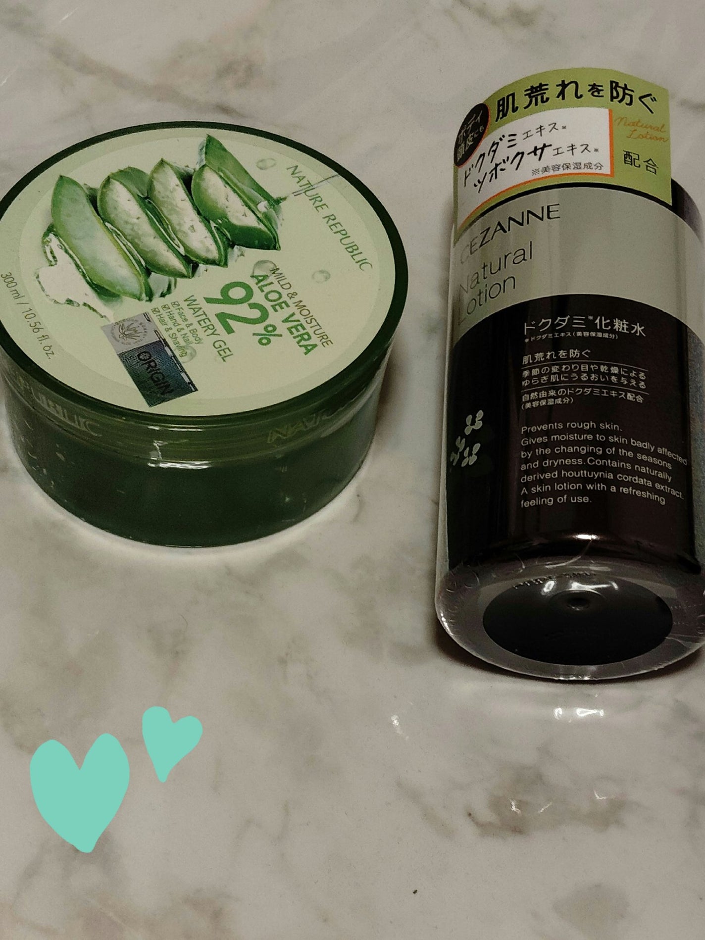 マイルド&モイスチャーアロエジェル/ネイチャーリパブリック/ボディローションを使ったクチコミ(1枚目)