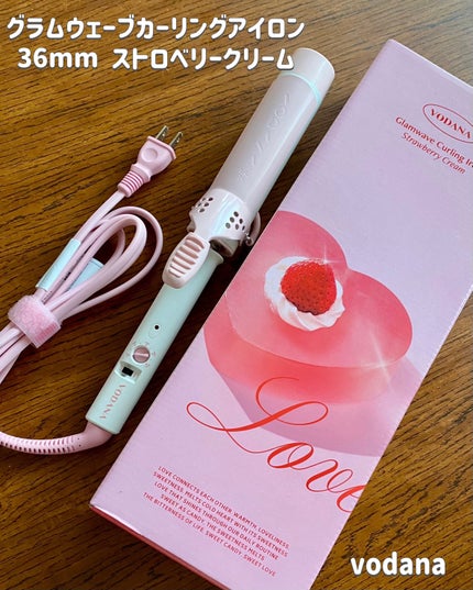グラムウェーブ カーリングアイロン 36mm/40mm/VODANA (ボダナ)/カールアイロンを使ったクチコミ(1枚目)