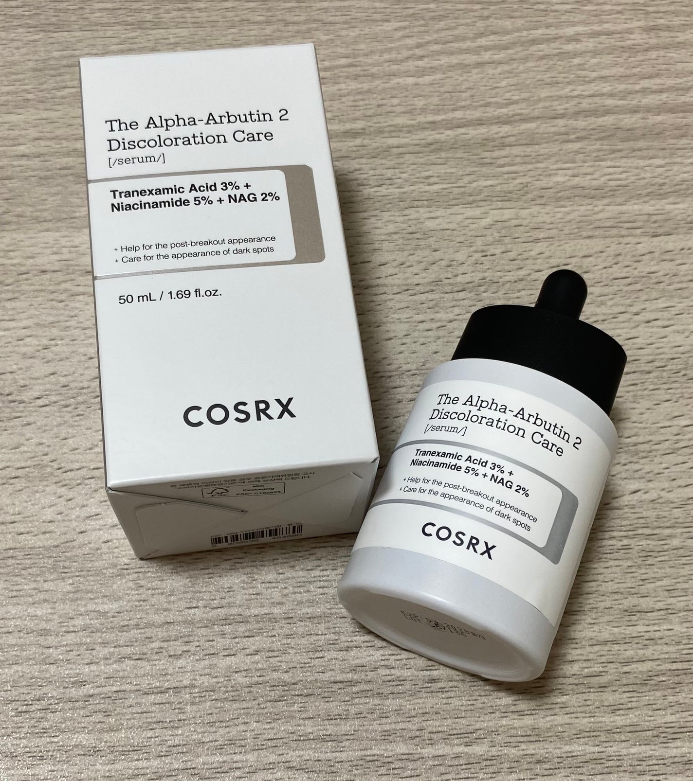 RXザ・アルファアルブチン2 ニキビ跡ケアセラム/COSRX/美容液を使ったクチコミ(1枚目)