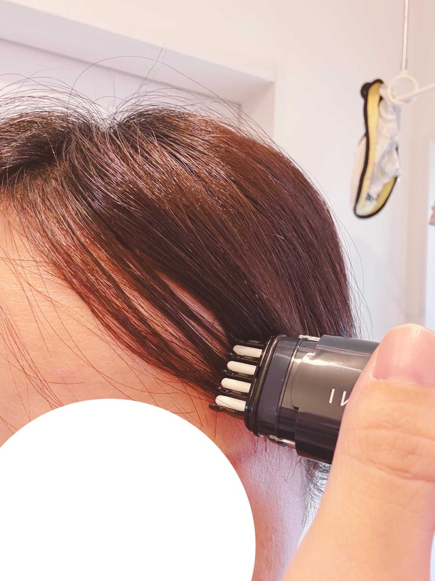 流し前髪キープコーム/いち髪/ヘアジェルを使ったクチコミ(6枚目)