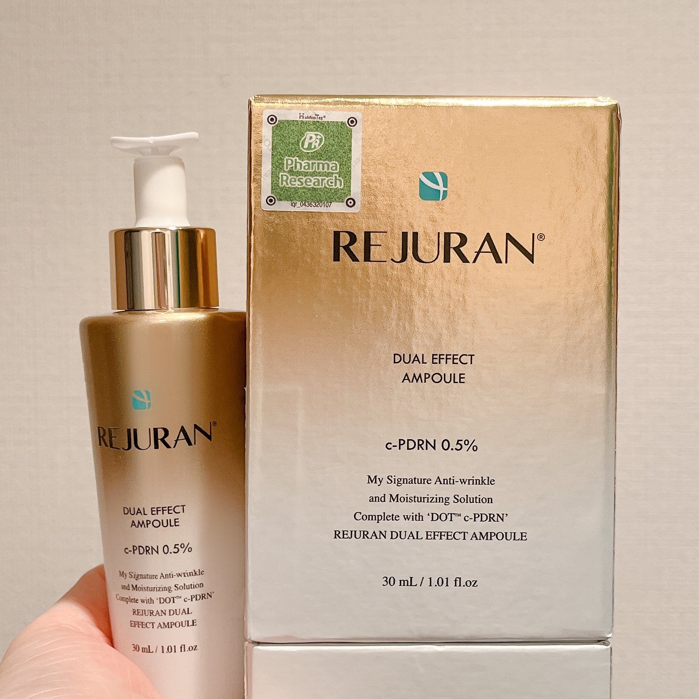 デュアル エフェクト アンプル/REJURAN COSMETICS/美容液を使ったクチコミ(6枚目)