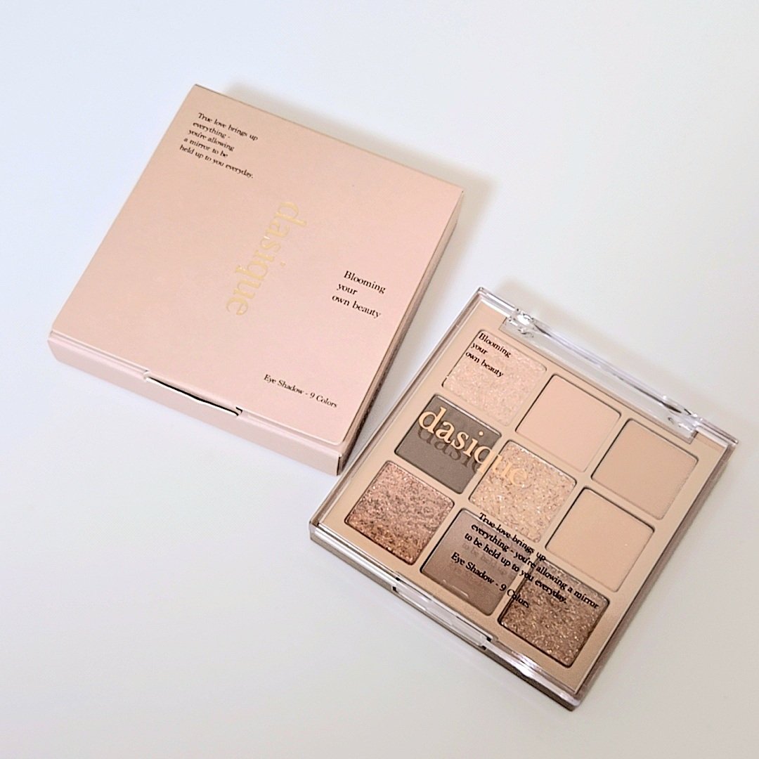 シャドウパレット/dasique/アイシャドウパレットを使ったクチコミ（2枚目）