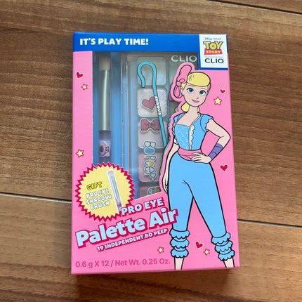 プロ アイ パレット エアー 19 インディペンデント ボー・ピープ(INDEPENDENT BO PEEP)/CLIO/アイシャドウパレットを使ったクチコミ(1枚目)