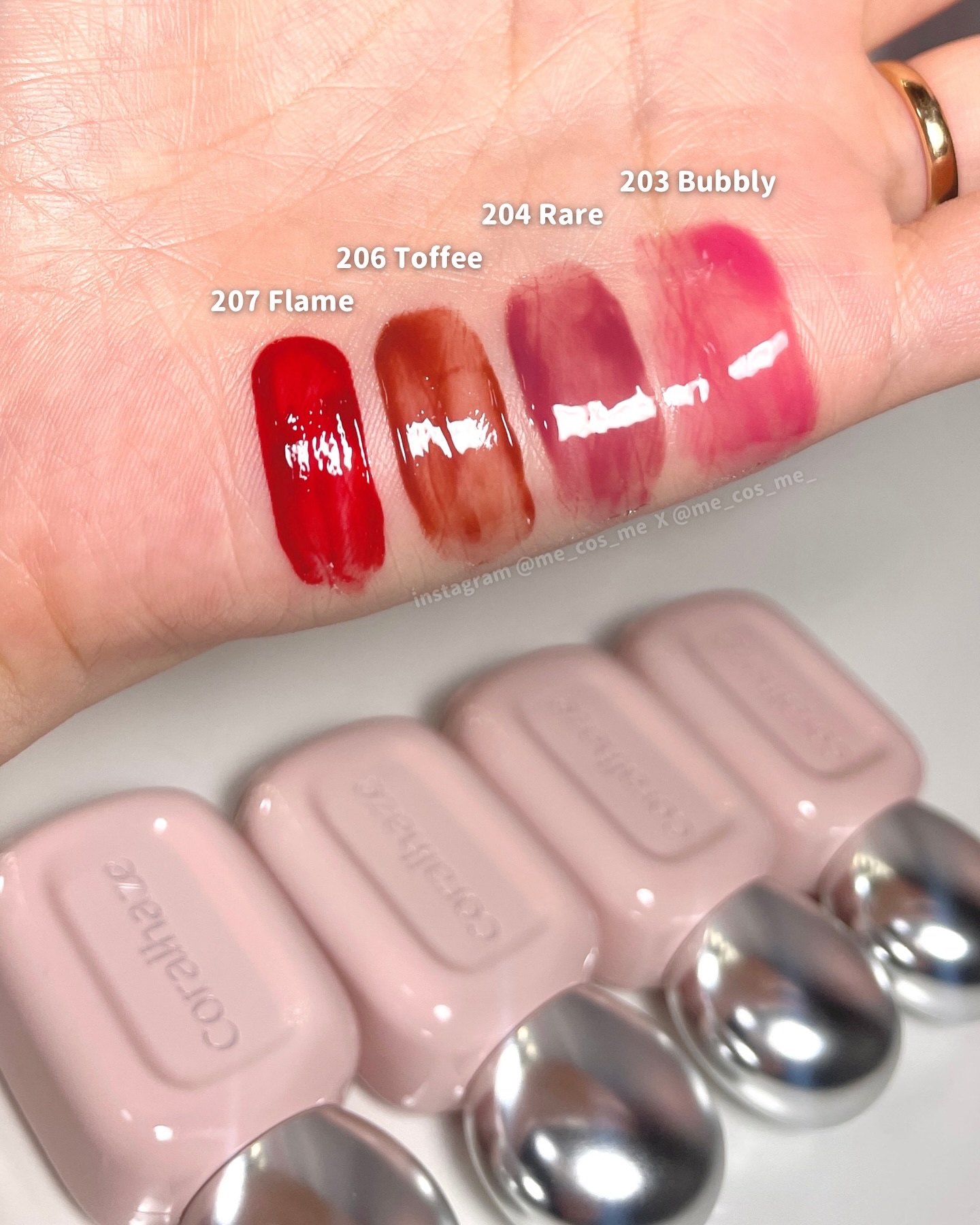 デュー ドロップ ティント/Coralhaze/リップティントを使ったクチコミ（2枚目）