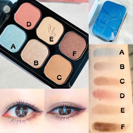 オッドバランスアイパレット/TWO SLASH FOUR/アイシャドウパレットを使ったクチコミ(2枚目)