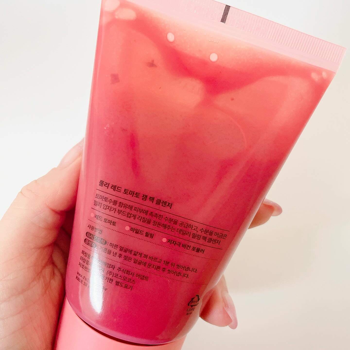 レッドトマトジャムマスククレンザー/FULLY/その他洗顔料を使ったクチコミ（3枚目）