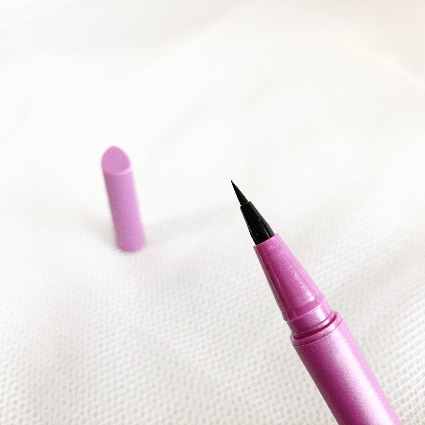 「密着アイライナー」ショート筆リキッド/デジャヴュ/リキッドアイライナーを使ったクチコミ(2枚目)