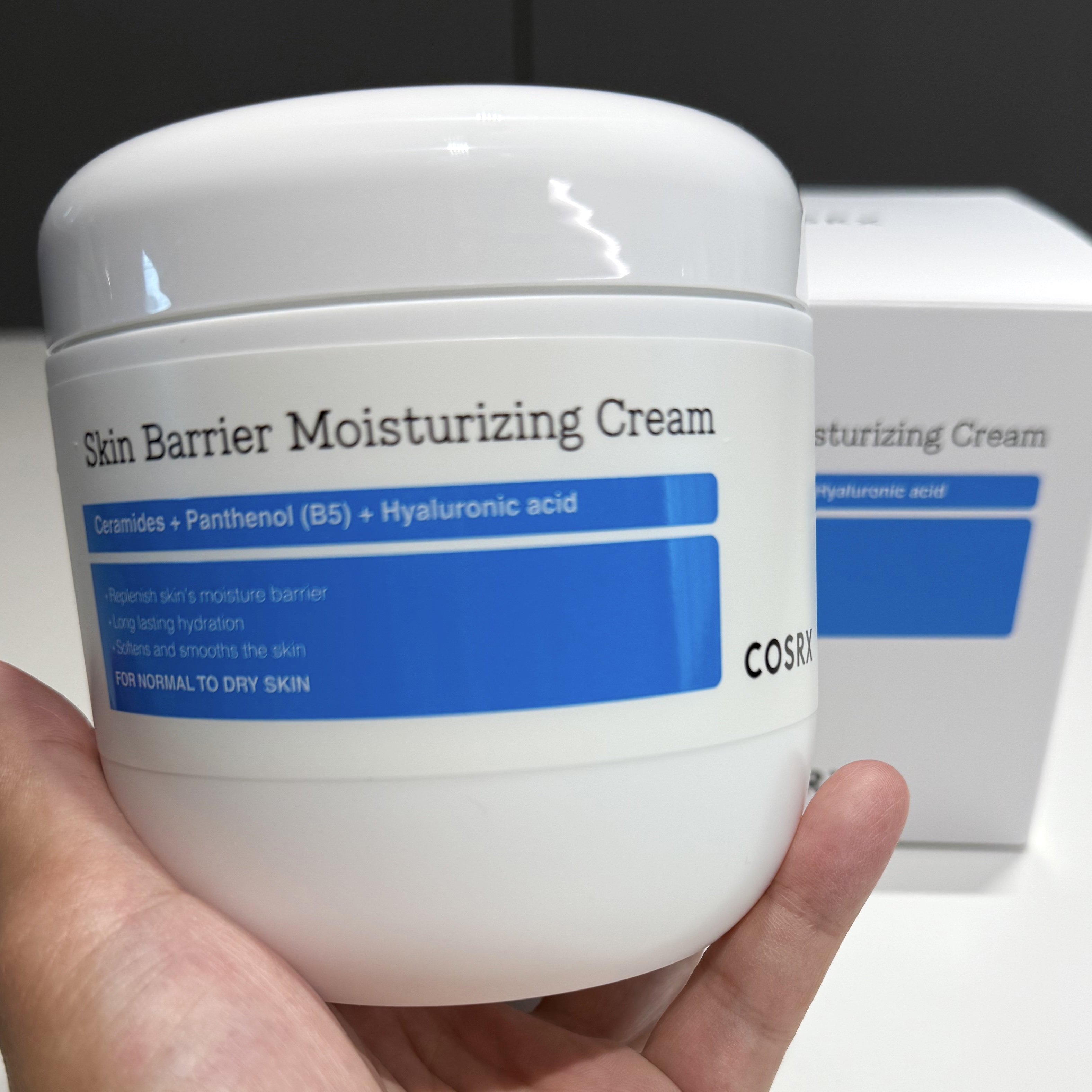スキンバリア モイスチャライジングクリーム/COSRX/ボディクリームを使ったクチコミ（2枚目）
