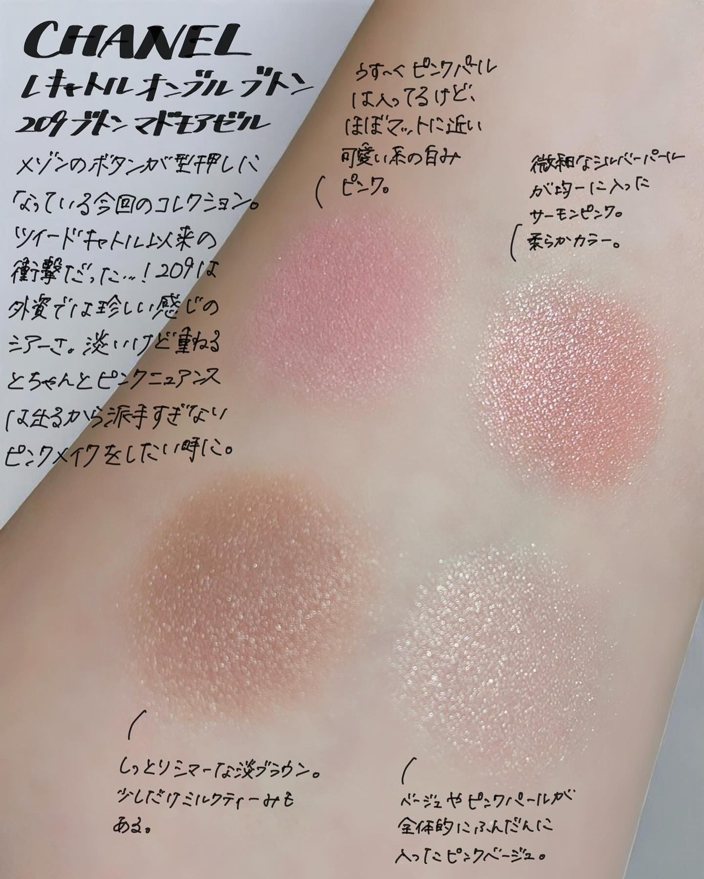 レ キャトル オンブル ブトン/CHANEL/アイシャドウパレットを使ったクチコミ(1枚目)