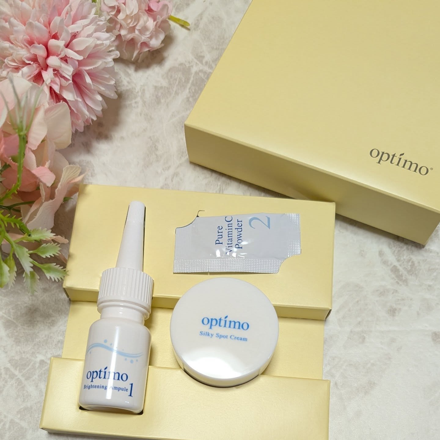 シルキーブライトニングキット/オプティモ/スキンケアキットを使ったクチコミ（3枚目）