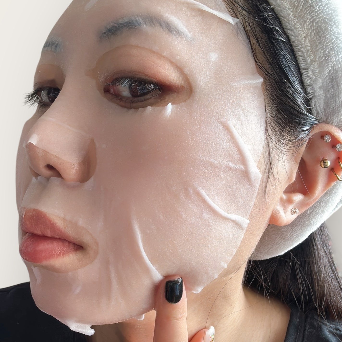 ブラックPDRN デイリーシートマスク/ネイチャーリパブリック/シートマスク・パックを使ったクチコミ(8枚目)