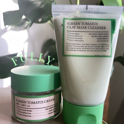 グリーントマトクレイマスククレンザー/FULLY/洗い流すパック・マスクを使ったクチコミ(1枚目)