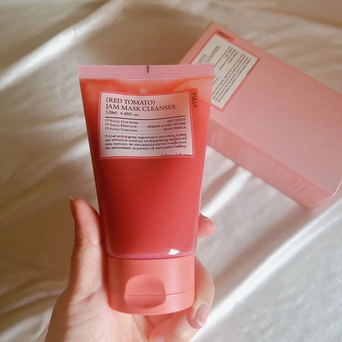 レッドトマトジャムマスククレンザー/FULLY/その他洗顔料を使ったクチコミ(4枚目)
