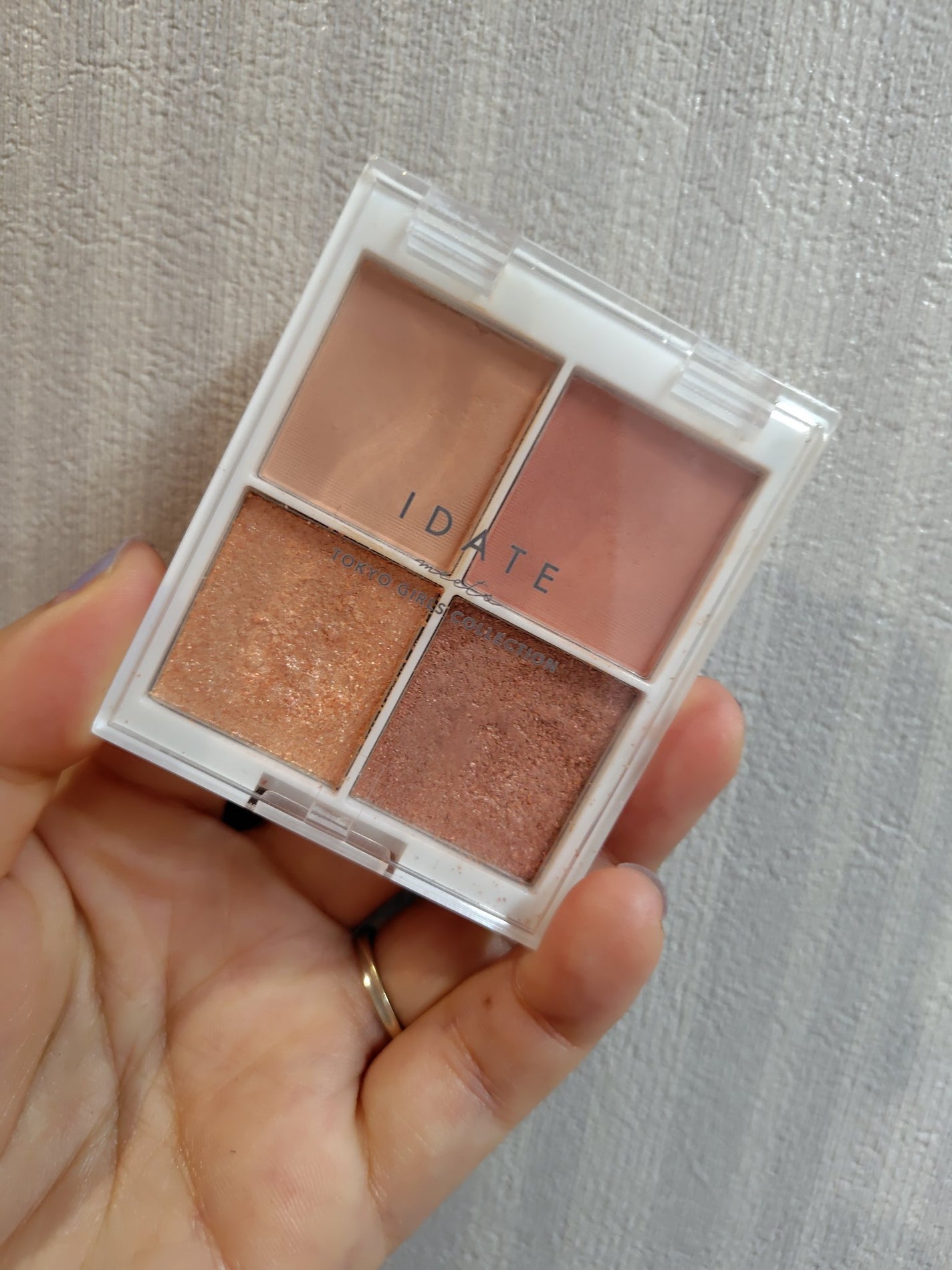IDATE 4色アイシャドウパレット/IDATE/アイシャドウパレットを使ったクチコミ(3枚目)
