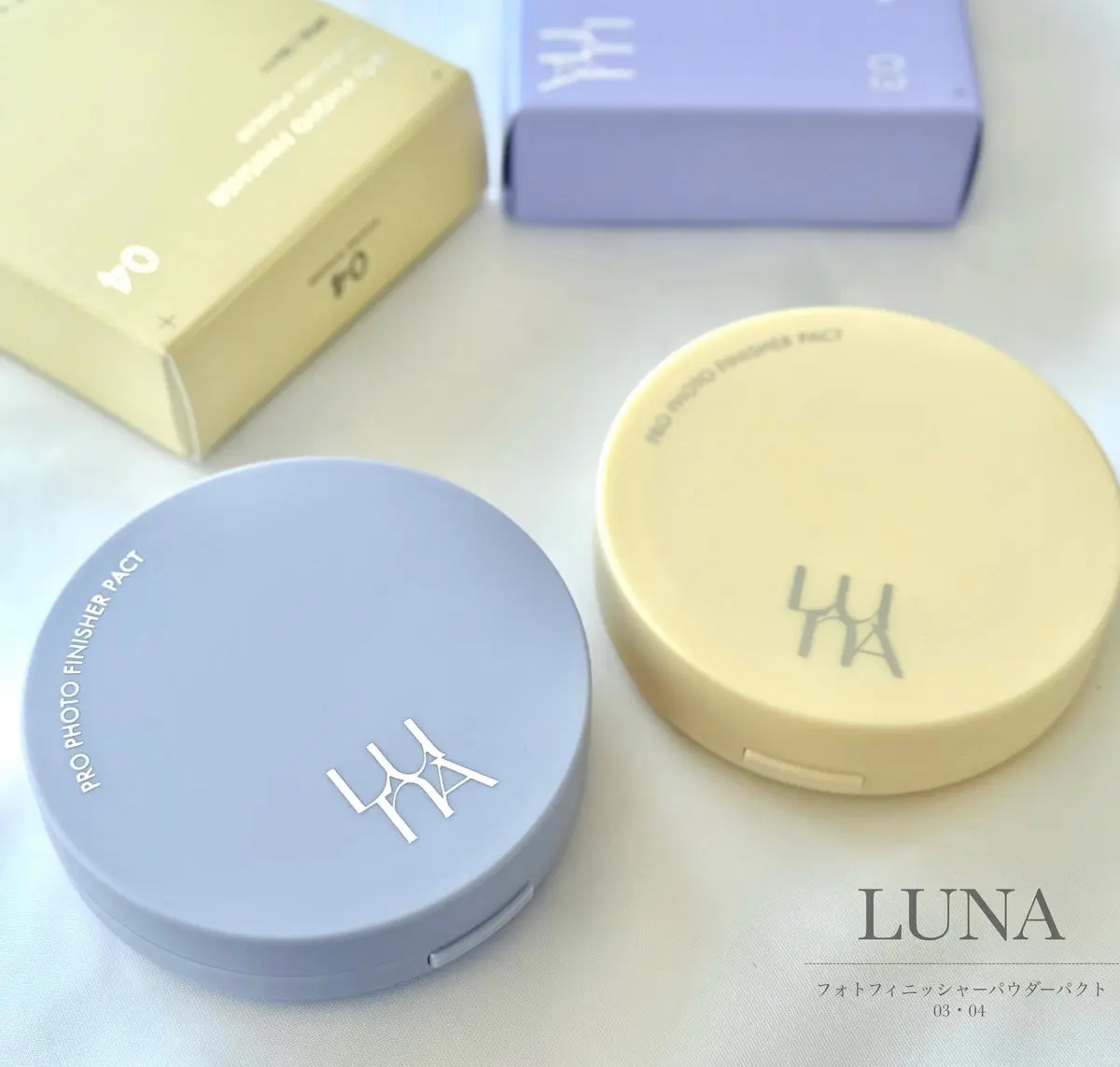 プロフォトフィニッシャー/LUNA/プレストパウダーを使ったクチコミ（1枚目）