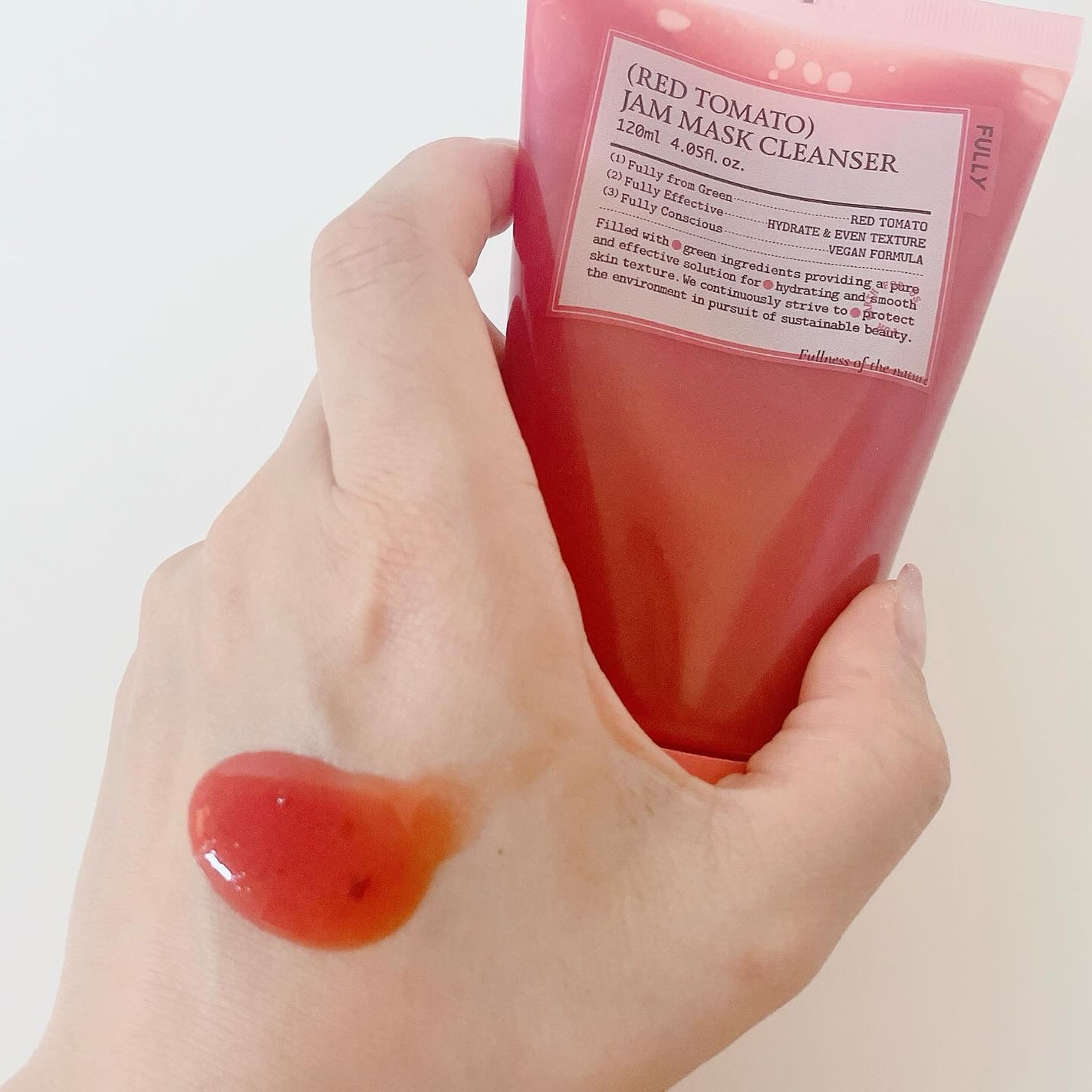レッドトマトジャムマスククレンザー/FULLY/その他洗顔料を使ったクチコミ(4枚目)