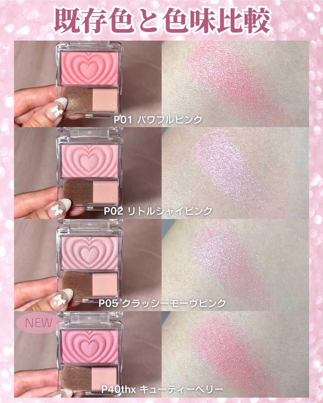 パウダーチークス/キャンメイク/パウダーチークを使ったクチコミ(4枚目)