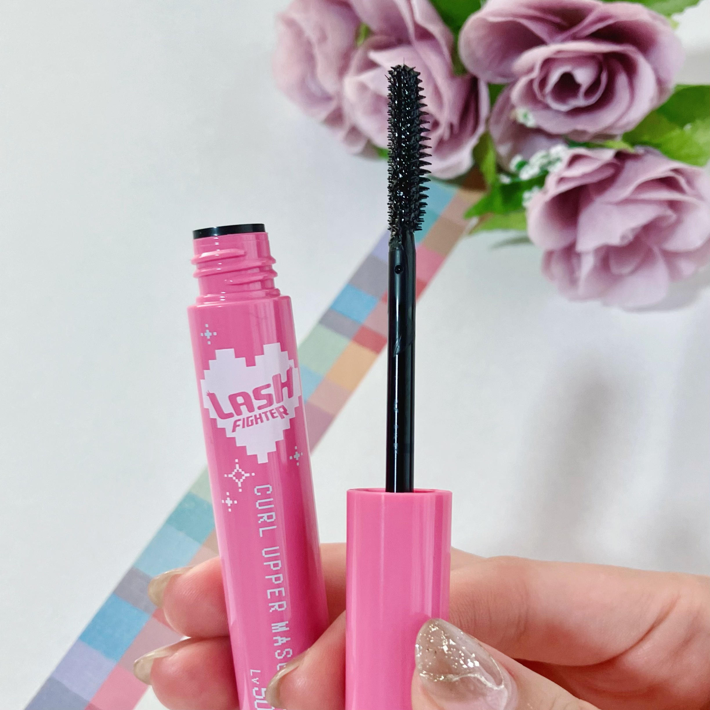 ラッシュファイター　カールアッパーマスカラ　Lv50/ラッシュファイター/マスカラを使ったクチコミ（1枚目）