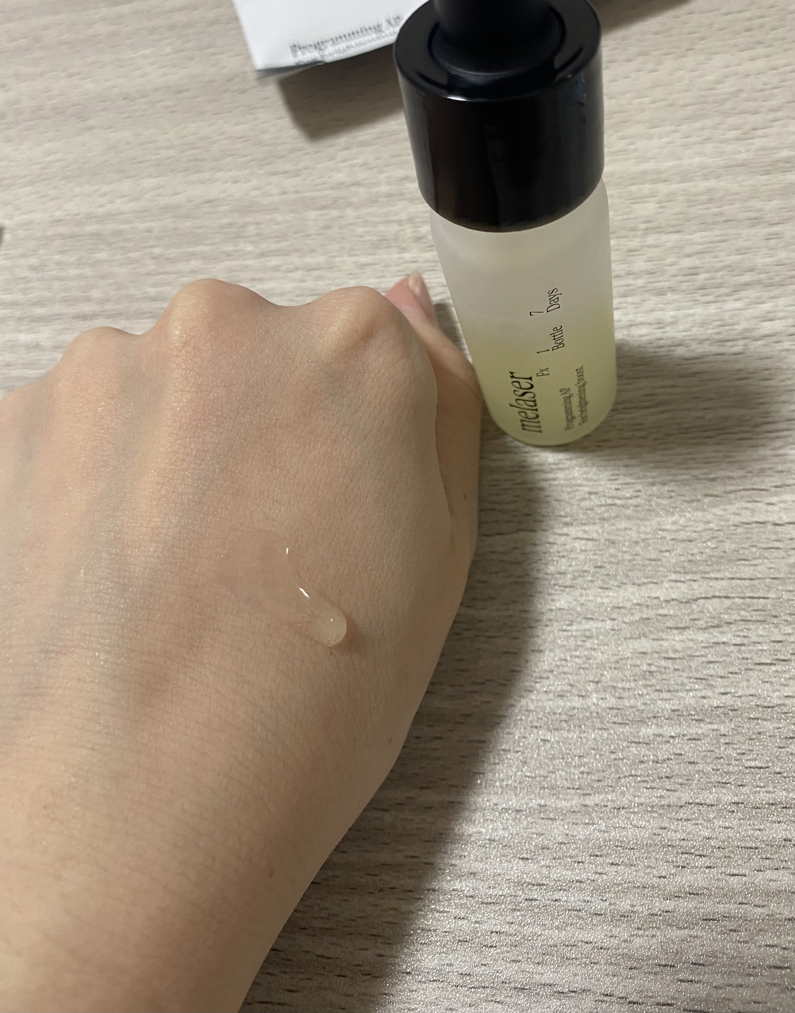 7DAYS メレーザー プログラミング AP/athé/美容液を使ったクチコミ（3枚目）