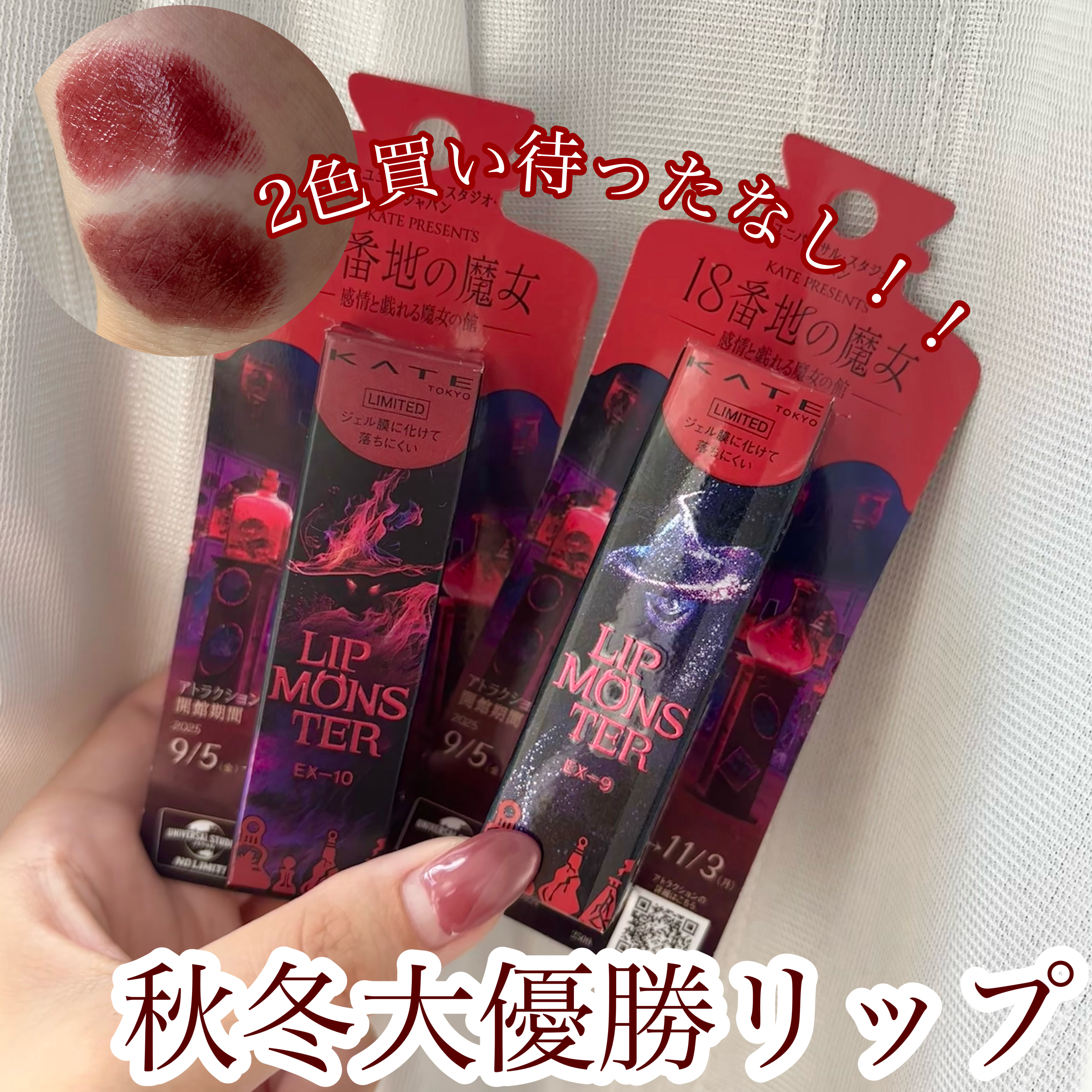 ケイト リップモンスター/KATE/口紅を使ったクチコミ（1枚目）