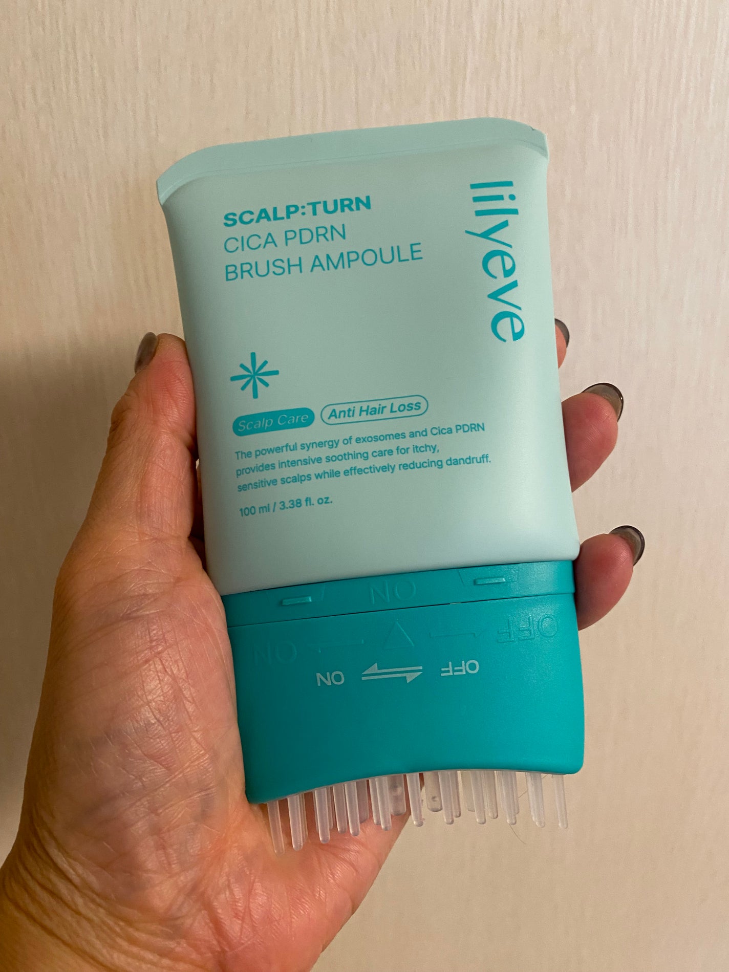 スカルプターンヘアアンプル/リリーイブ/頭皮ローションを使ったクチコミ(3枚目)