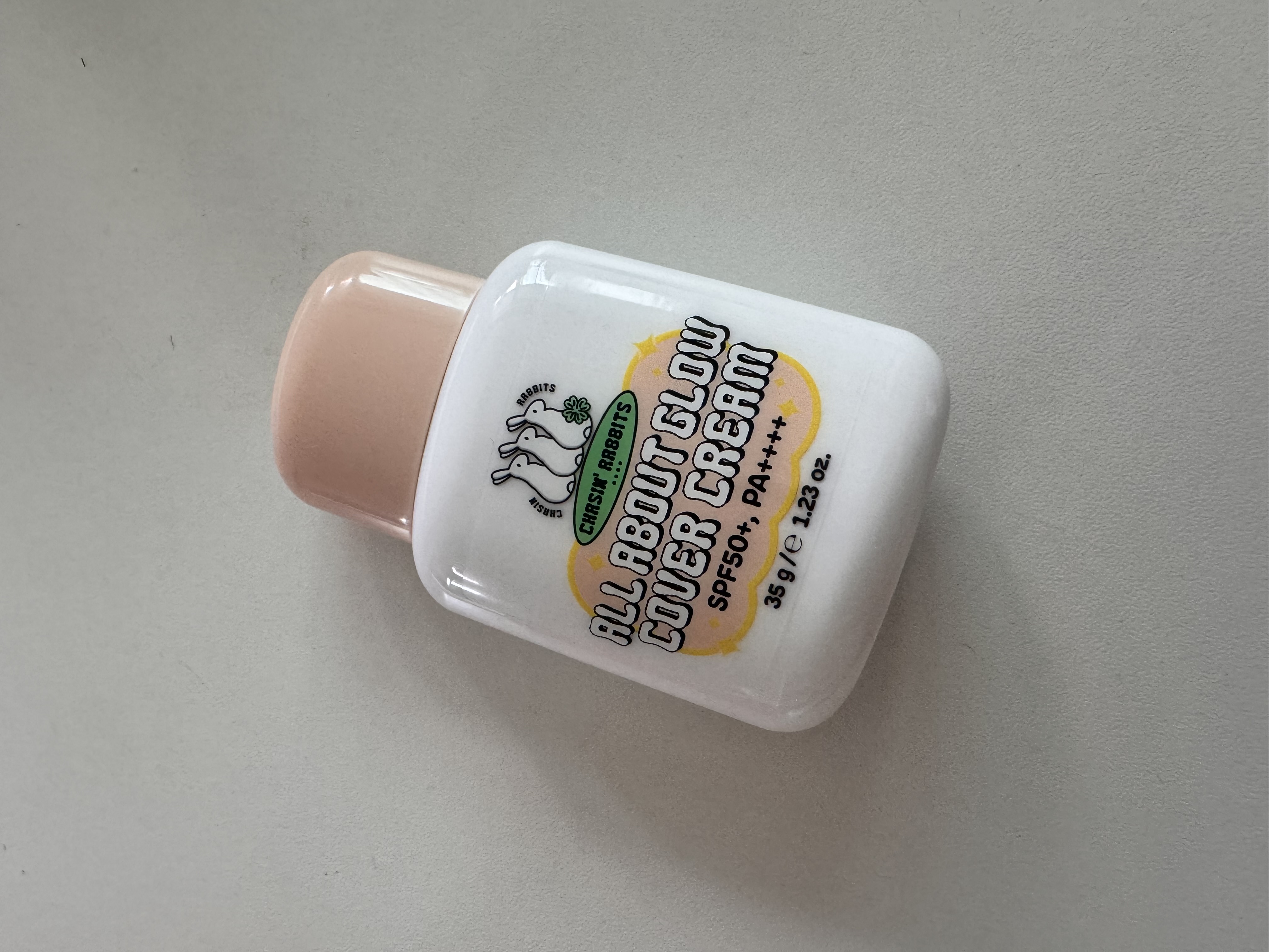 オールアバウトグロウカバークリーム/CHASIN'RABBITS/日焼け止めクリームを使ったクチコミ（1枚目）