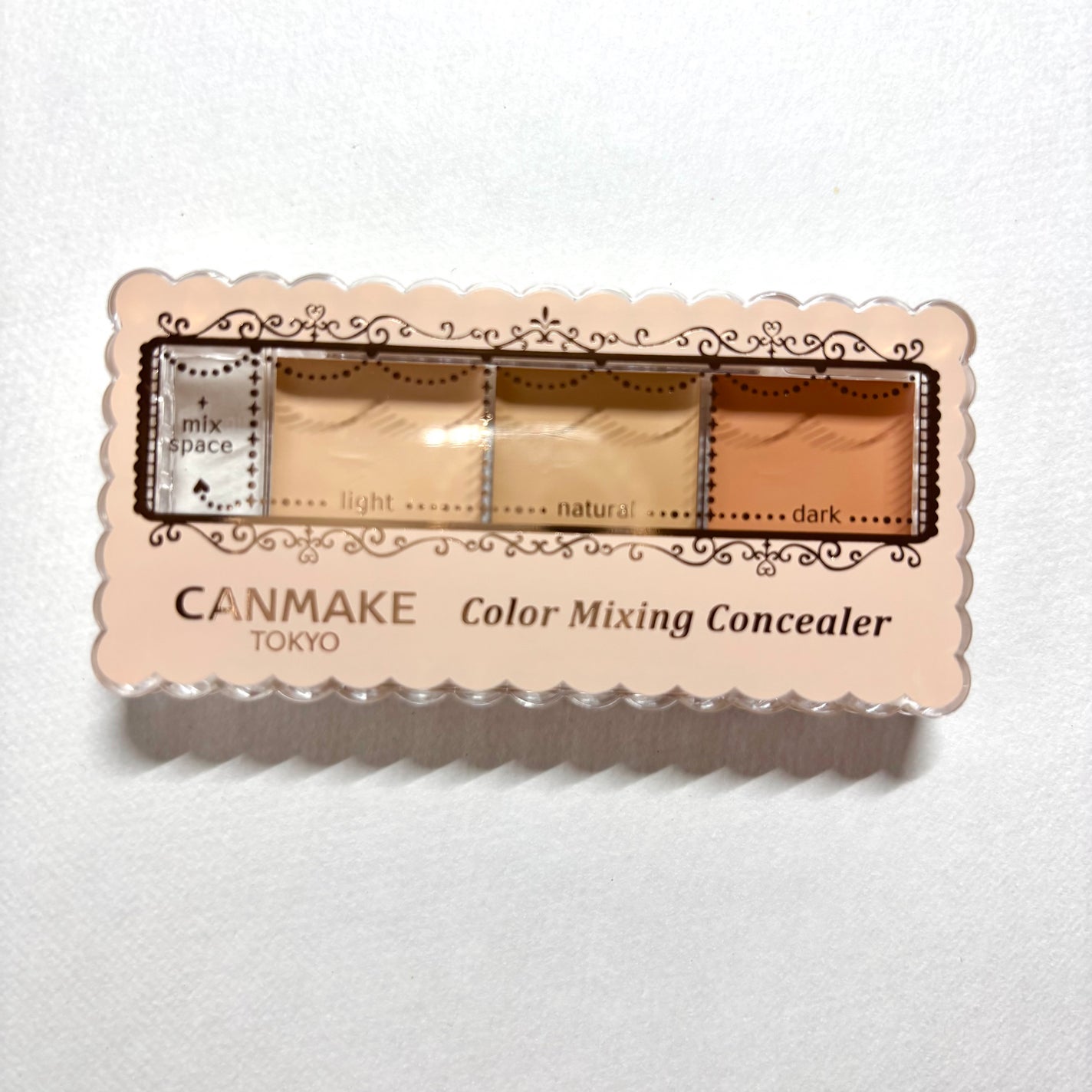 カラーミキシングコンシーラー/キャンメイク/パレットコンシーラーを使ったクチコミ(1枚目)