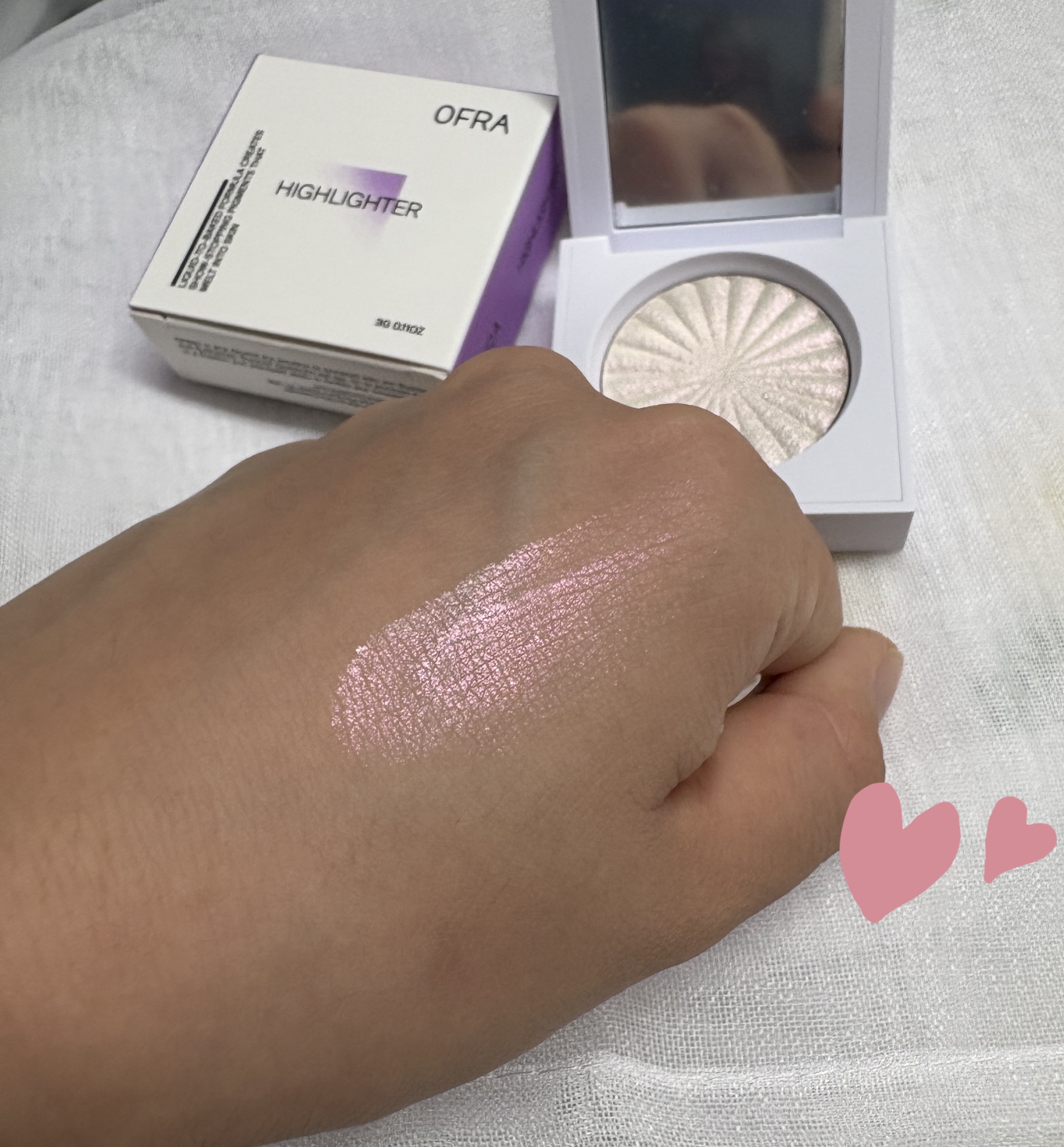 OFRA mini Highlighter/Ofra Cosmetics/パウダーハイライトを使ったクチコミ（2枚目）