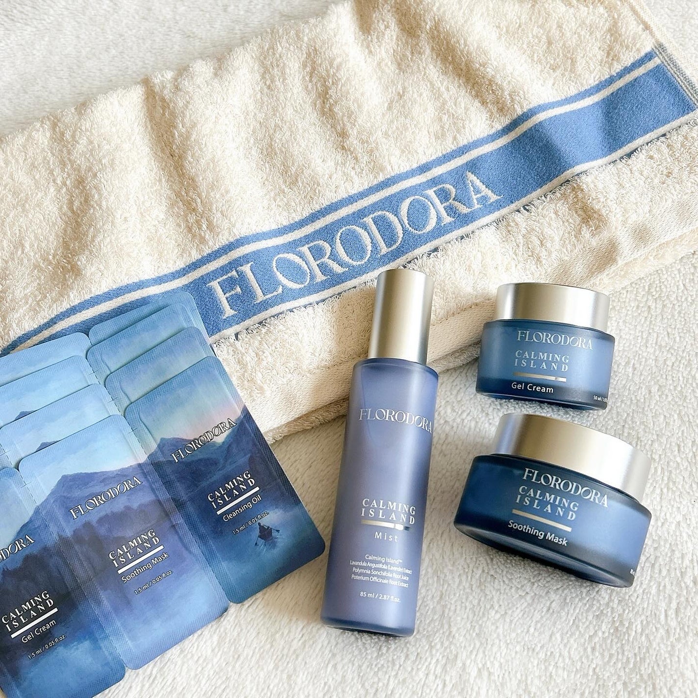 フローロドラ カーミングアイランドジェルクリーム/Florodora/フェイスクリームを使ったクチコミ(2枚目)