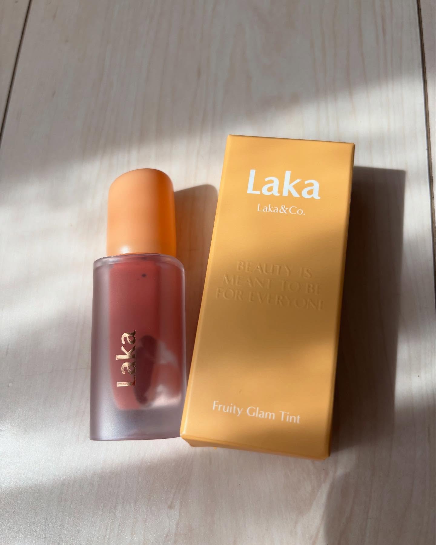 フルーティーグラムティント/Laka/リップティントを使ったクチコミ（1枚目）
