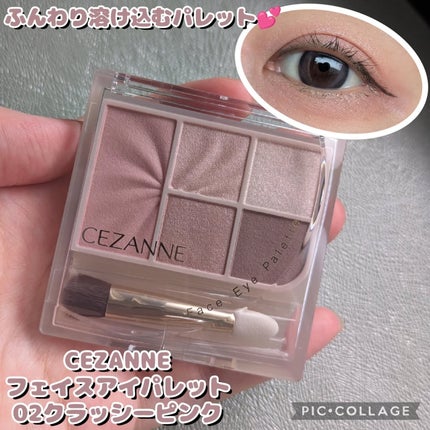 フェイスアイパレット/CEZANNE/アイシャドウを使ったクチコミ(1枚目)