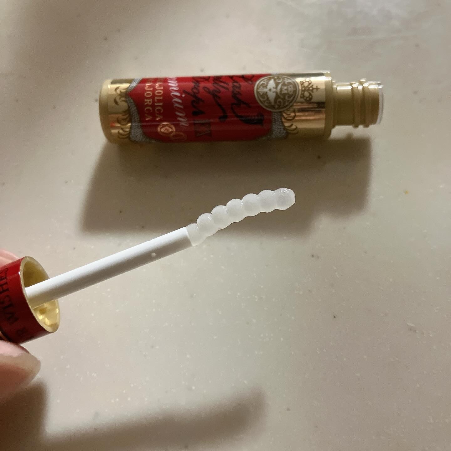 ラッシュジェリードロップ EX プレミアム/MAJOLICA MAJORCA/まつげ美容液を使ったクチコミ（2枚目）