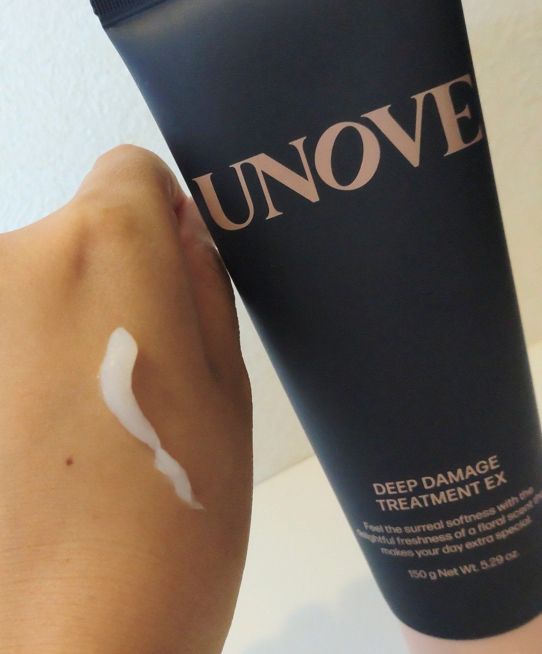 ディープダメージトリートメントEX/UNOVE/洗い流すヘアトリートメントを使ったクチコミ（3枚目）