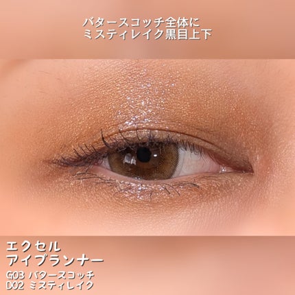 アイプランナー/excel/単色アイシャドウを使ったクチコミ(3枚目)