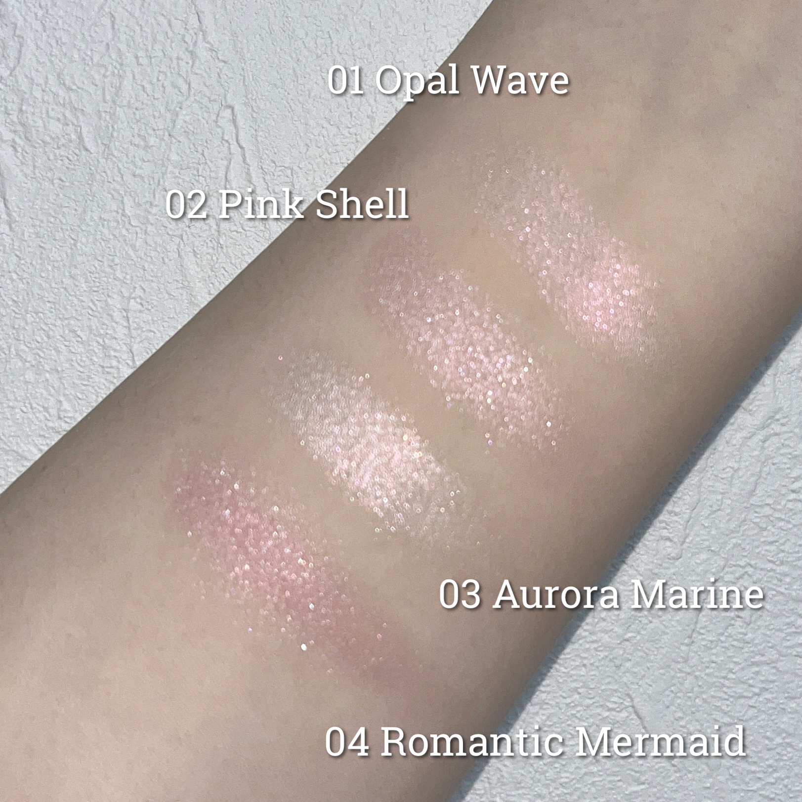 シャイングロイハイライターパレット/dasique/クリームハイライトを使ったクチコミ（3枚目）