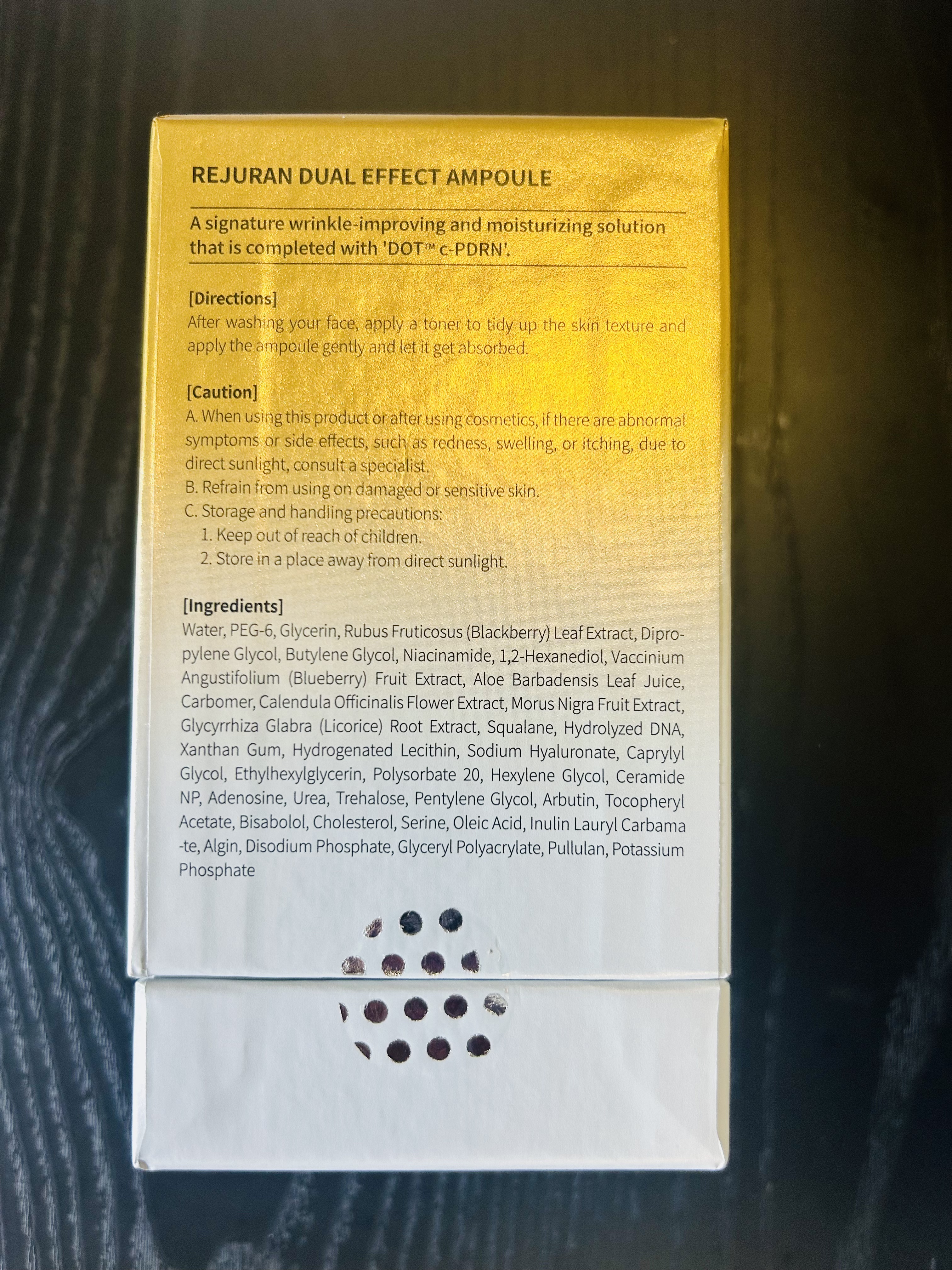 REJURAN デュアル エフェクト アンプル 30mL/REJURAN COSMETICS/美容液を使ったクチコミ（3枚目）