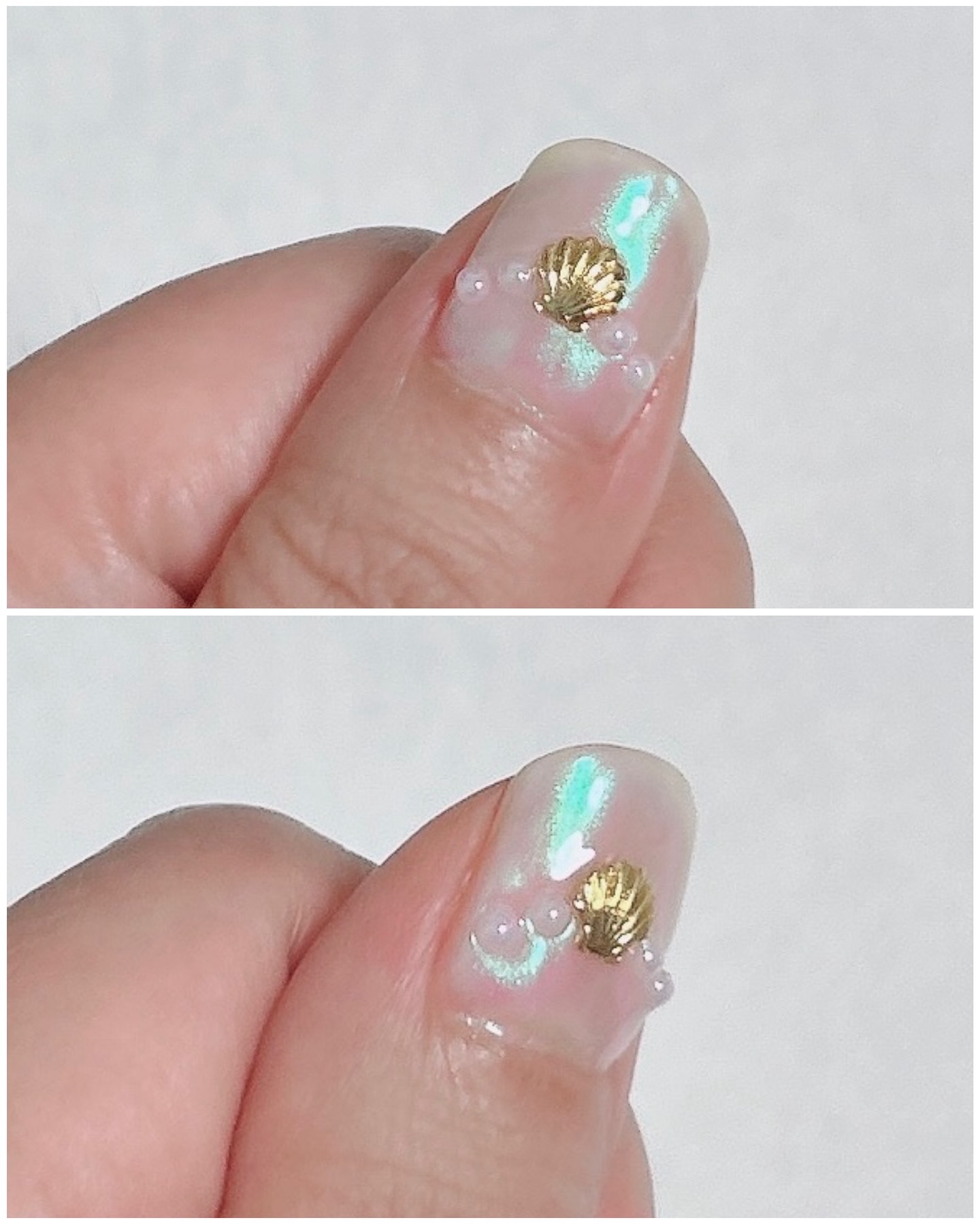 ミラーネイルパウダー/DAISO/ネイル用品を使ったクチコミ（2枚目）