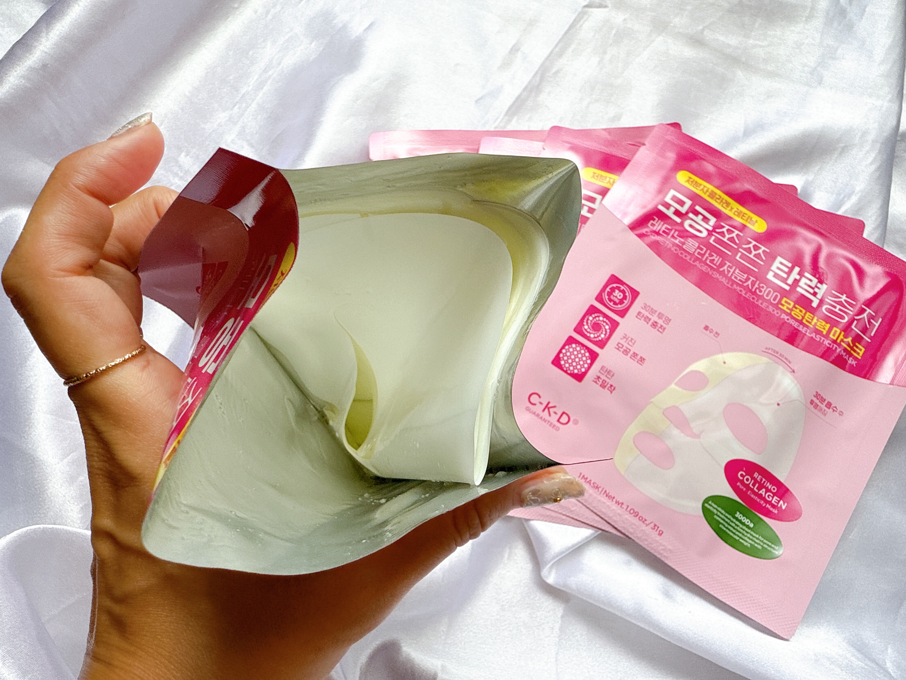 ビタCテカブレミッシュショットマスクパック/CKD/シートマスク・パックを使ったクチコミ（3枚目）